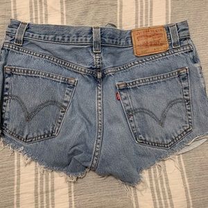 Levi’s denim shorts